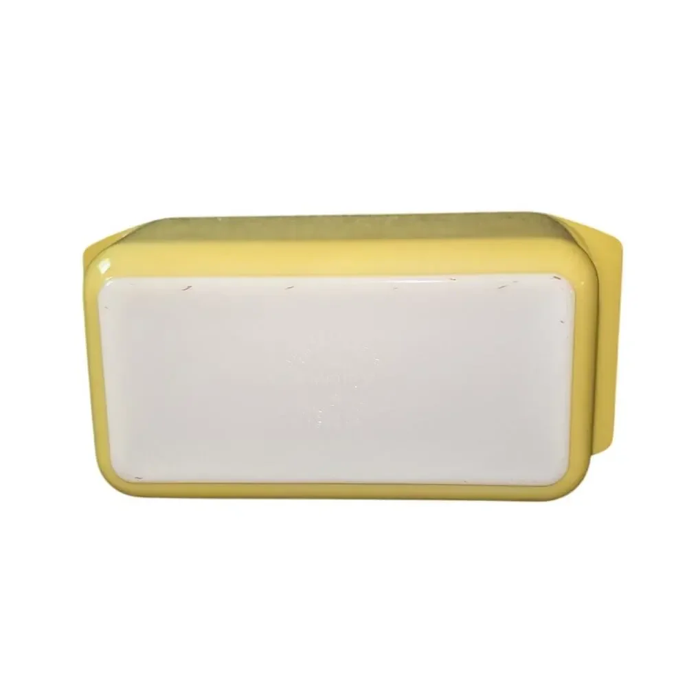 Vintage Pyrex 913 Loaf Pan Ovenware in Verde Yellow 1950-1959